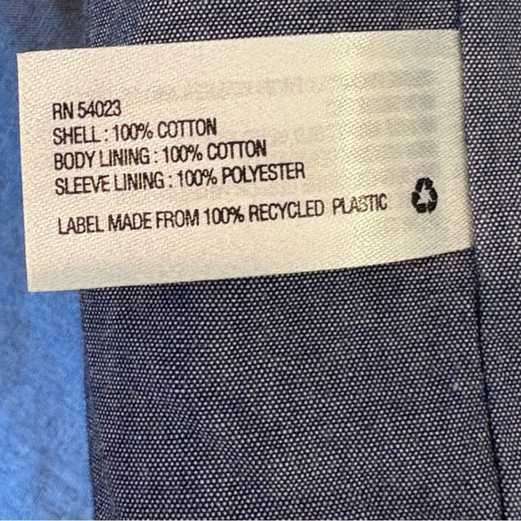 GAP Academia Preppy Striped Blazer Jacket Sz 2 - Picture 12 of 13